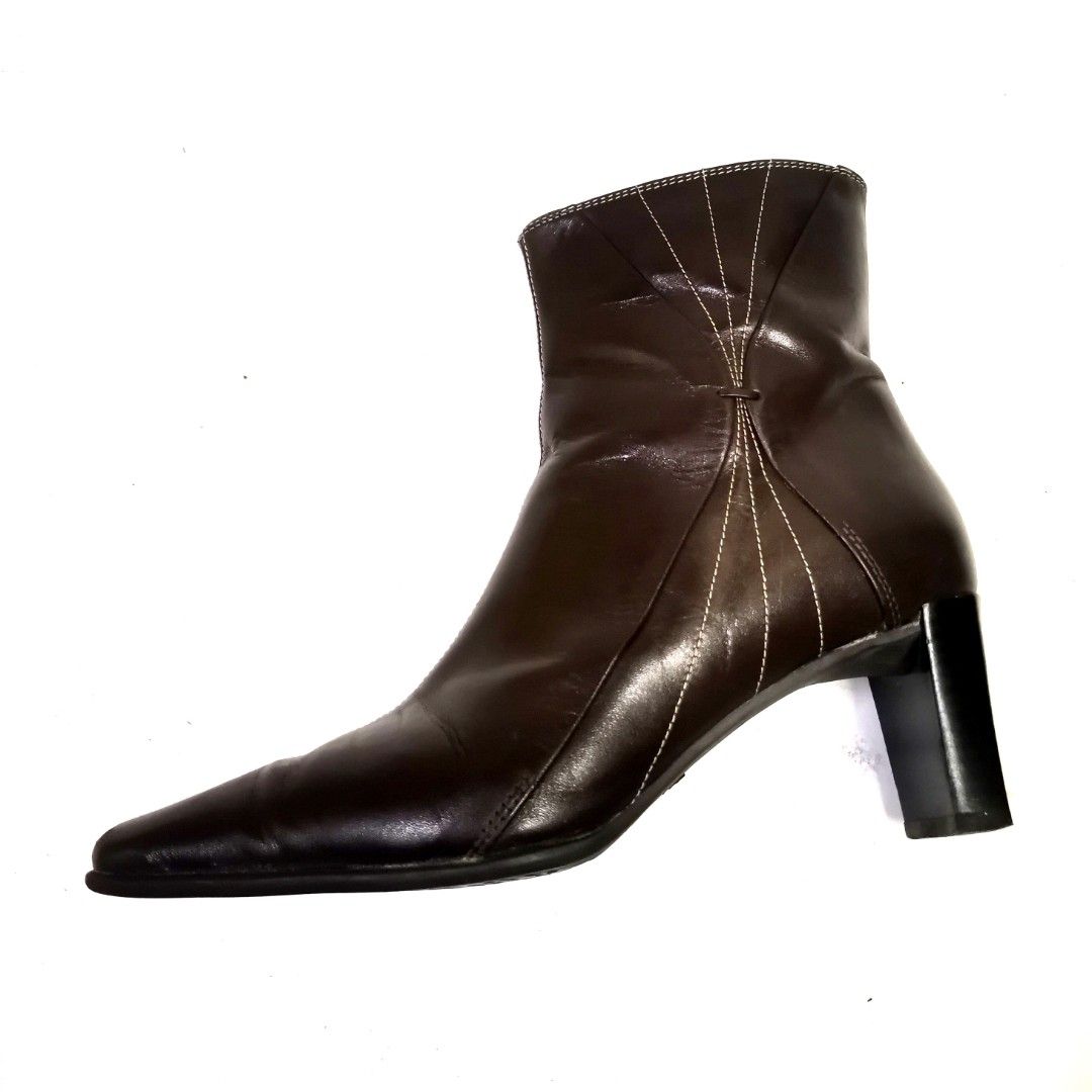 Clarks square toe boots on sale
