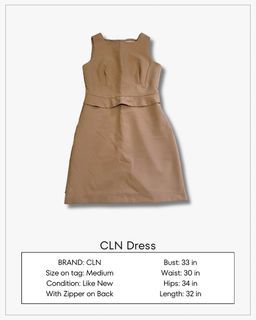CLN Brown Dress / Graduation Dress / Oath taking Dress