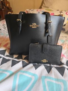 Coach bag and wallet