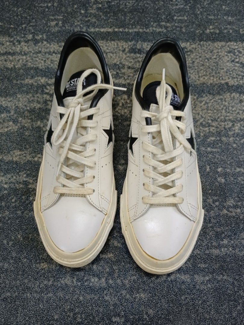 CONVERSE LEATHER MADE IN JAPAN Men s Fashion Footwear Sneakers on Carousell