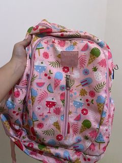 Cosé pink floral backpack