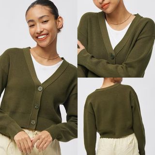 Sold Out! Cropped Cardigan — GU by Uniqlo [ Pre-order from Japan ]