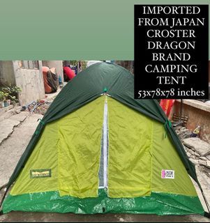 CROSTER DRAGON BRAND CAMPING TENT