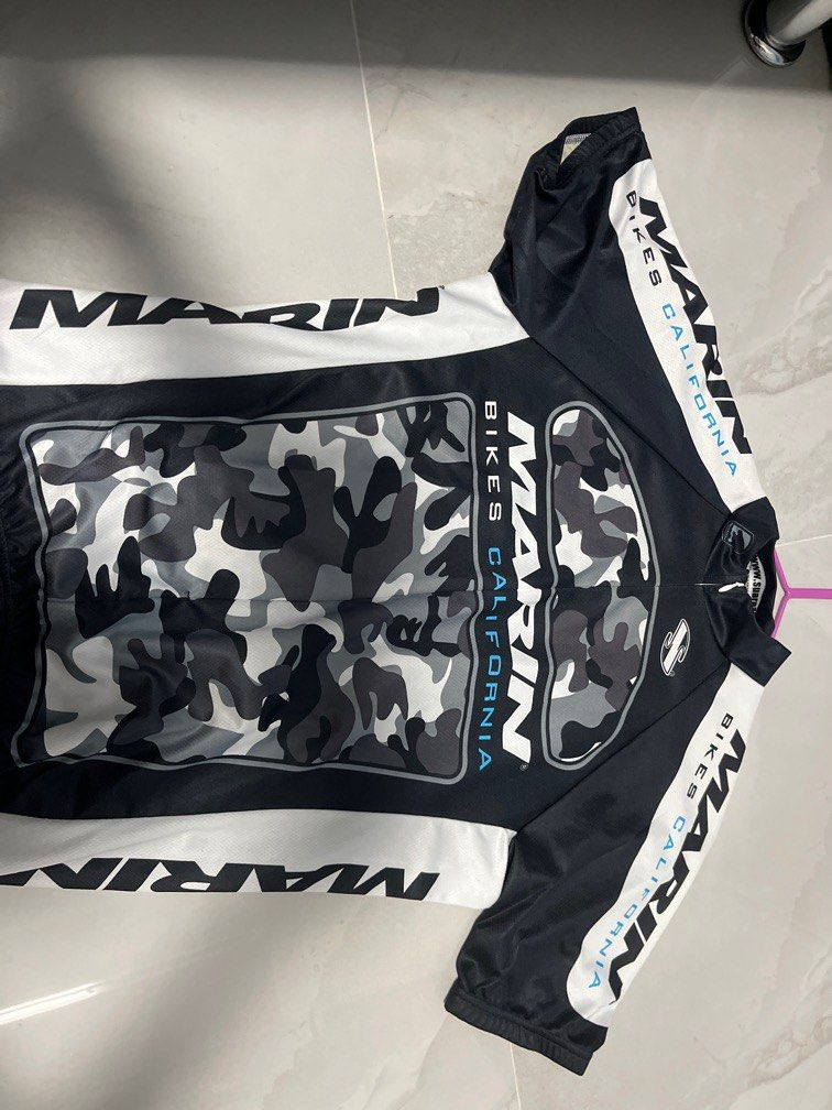 Cycling jersey Marin Men s Fashion Activewear on Carousell