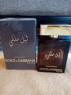 D&G the one EXCLUSIVE edition perfume for men free shipping
