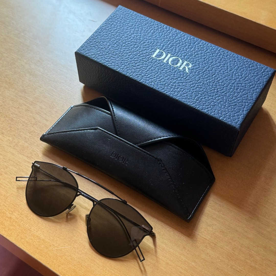 Dior Sunglasses DiorPressure round frame sunglasses Carousell