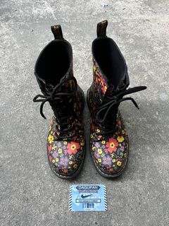 Dr. Martens Drench Floral Boots