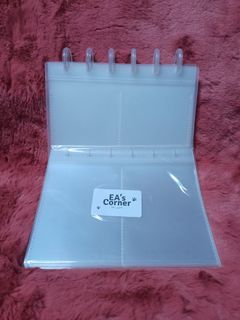 eas corner a7 jumbo 6-disc binder
color matte used for mini photocard pc toploder