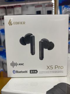 Edifier X5 Pro Bluetooth Wireless Active Noise Cancellation True Wireless Earbuds Black