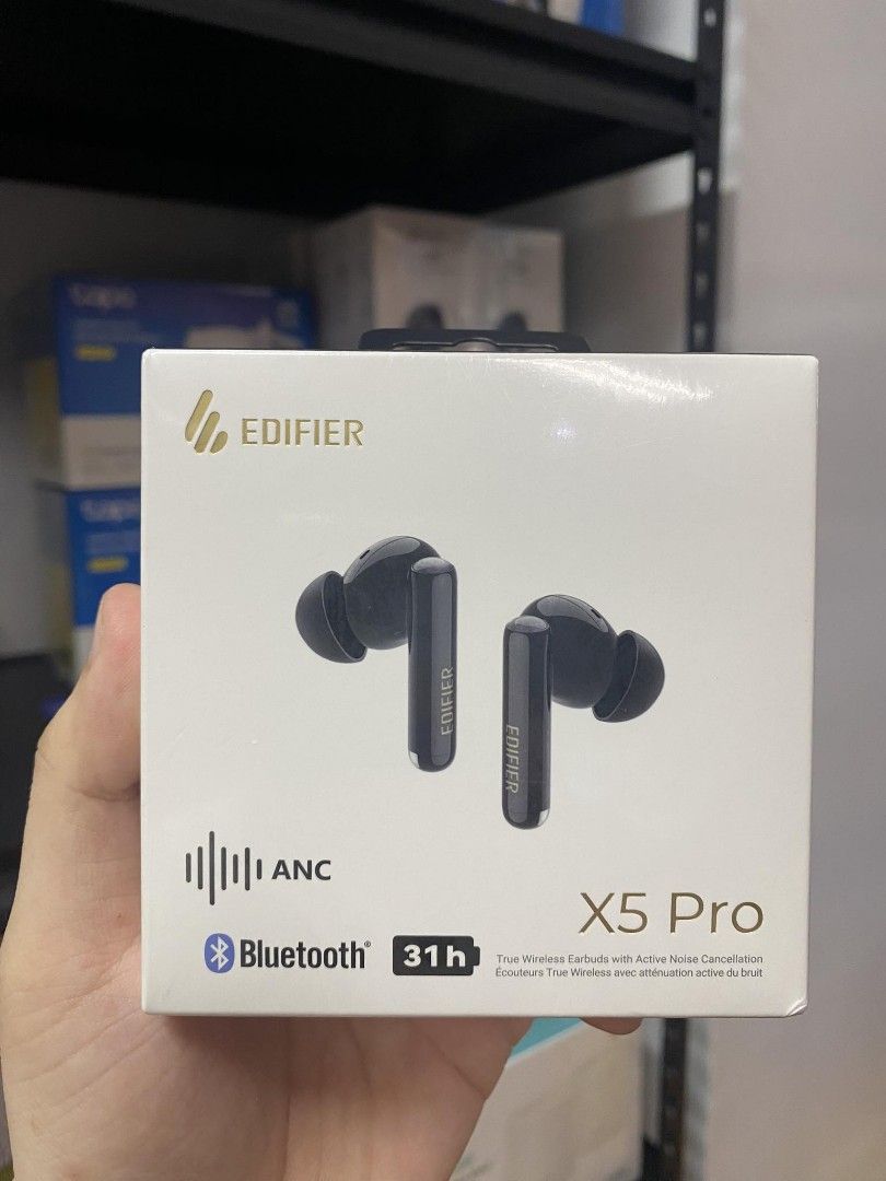 Edifier X5 Pro Bluetooth Wireless Active Noise Cancellation True Wireless Earbuds Black (Category: Headphones & Headsets) located in Makati City. Submitted by techubstoreandaccessories (Listing ID 1302037187, Image 3). Description: Edifier X5 Pro Bluetooth Wireless Active Noise Cancellation True Wireless Earbuds Black Same Day Delivery or Pick up‼️ Shop Location: Pasig Area Guaranteed 💯 Original with Warranty. Text or Call for more info 🙂 09107