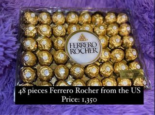 Ferrero Rocher 48 pieces from USA (negotiable)