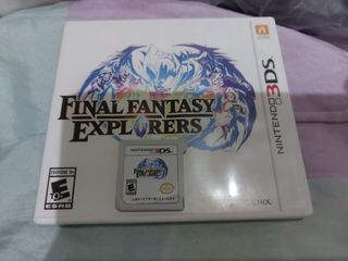 Final Fantasy Explorers nintendo 3ds game