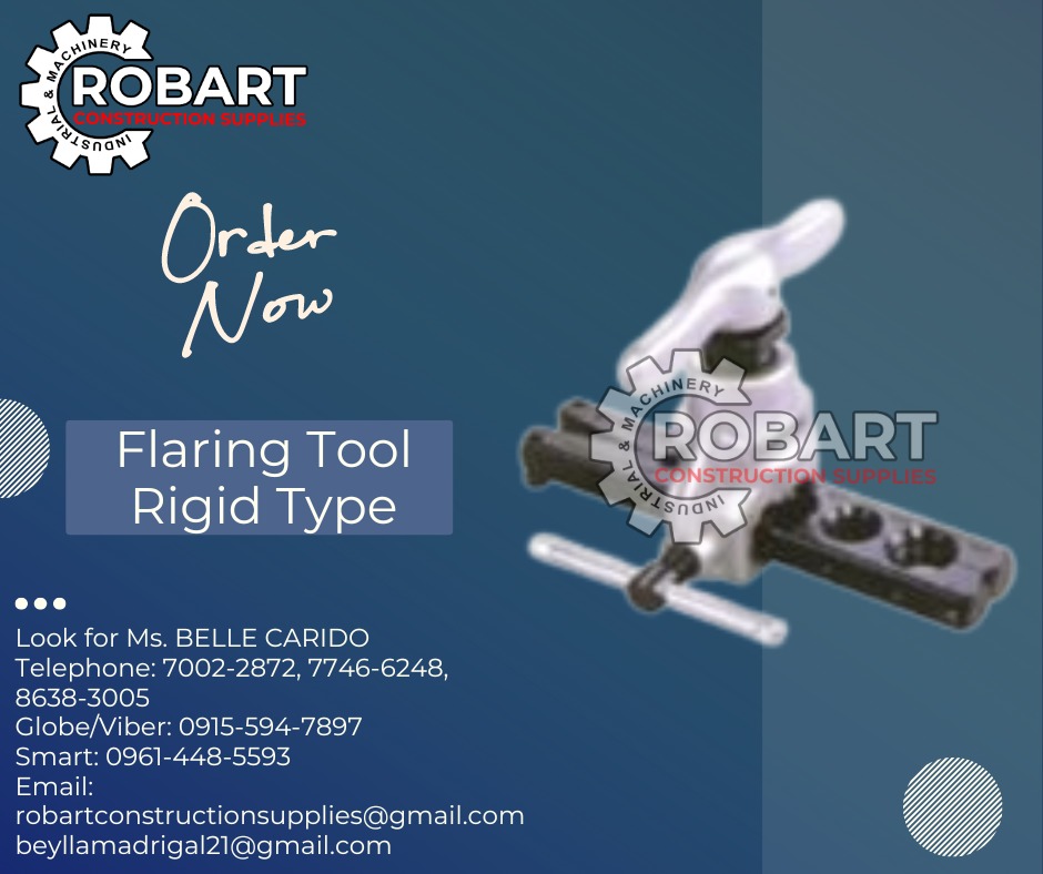 Flaring Tool - Rigid Type, Commercial & Industrial, Construction Tools ...