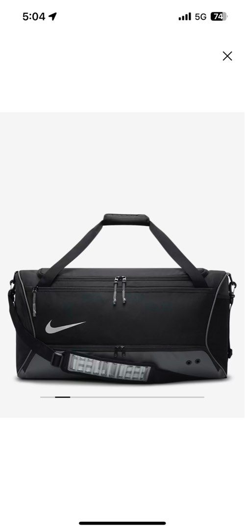 Nike hoops elite duffel sales