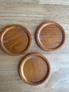 FREE: 3-pc Wooden Coasters