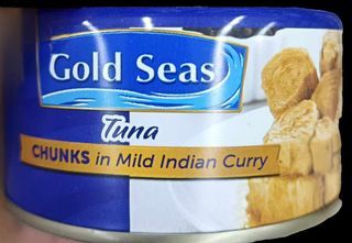 Gold Seas Tuna Chunks in Mild Indian Curry 185g