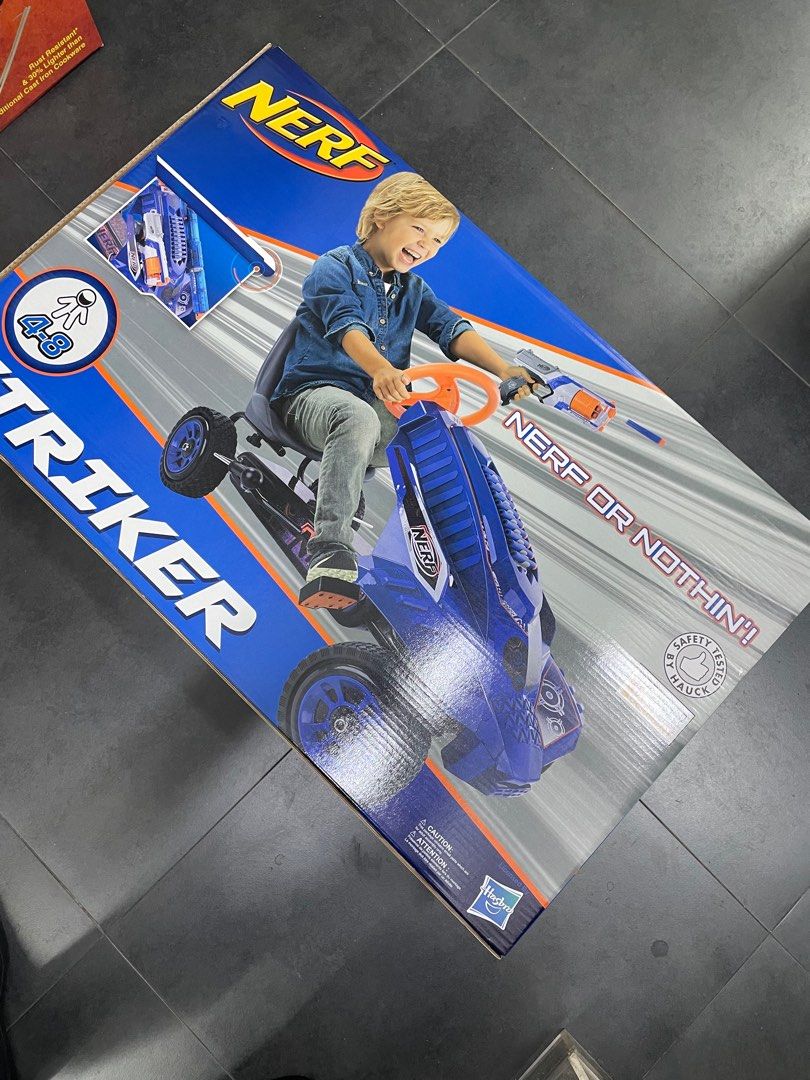 Nerf striker pedal go kart best sale