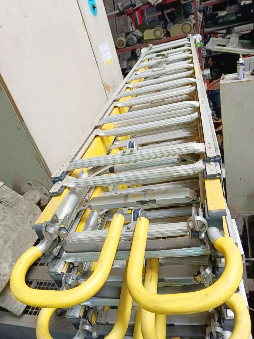 Heavy Duty Extension Yellow Ladder 5 meters length from Japan ...