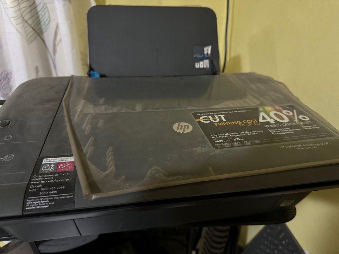 Hp Ink Advantage 2060 printer, copier, scanner (Category: Printers, Scanners & Copiers) located in Makati City. Submitted by edwin34 (Listing ID 1301882746, Image 1). Description: HP Ink Advantage 2060 Print, scan, copy Issue: Cannot feed multiple pieces of paper. Need to feed one piece at a time Except for this all function working well. RFS: bought a new printer .