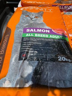Infinity Salmon cat food allbreed 20kg