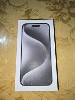 iPhone 15 Pro, White Titanium