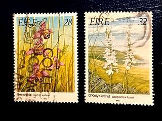 Ireland 1993 - Flowers - Orchids 2v. (used)