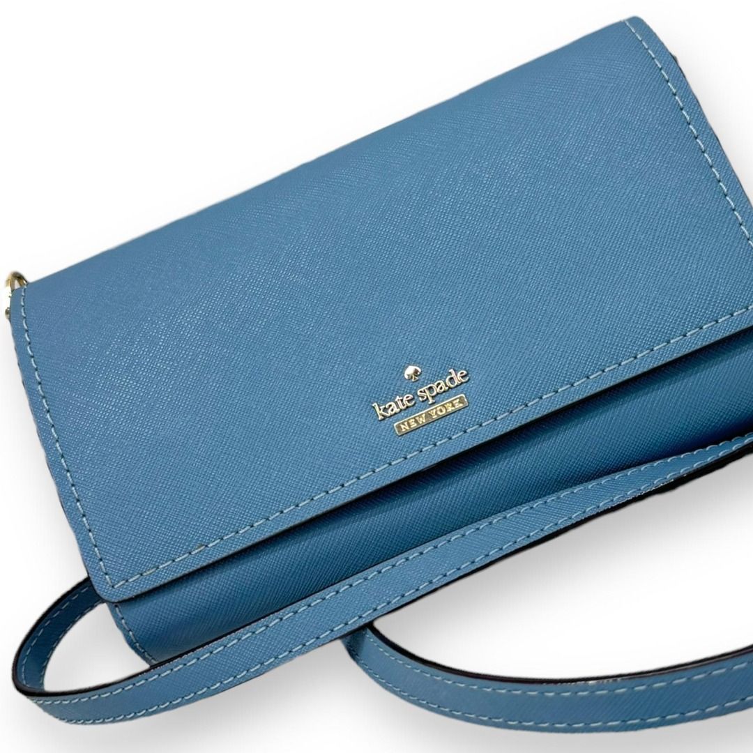 Kate spade blue sling bag hot sale
