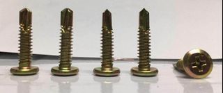 Jobscrews Panhead Flathead Self-drilling screws - ALL SIZES AVAILABLE