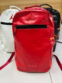 Jordan leather backpack