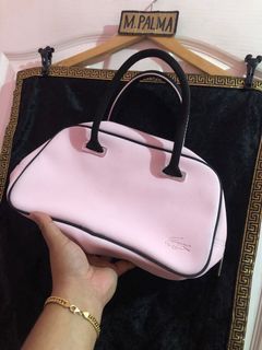 Lacoste petal pink bag 8.5x13.5 authentic