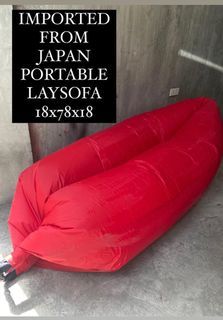 LAYBAG INFLATABLE AIR BAG CAMPING/BEACH/HOME SLEEPING BED