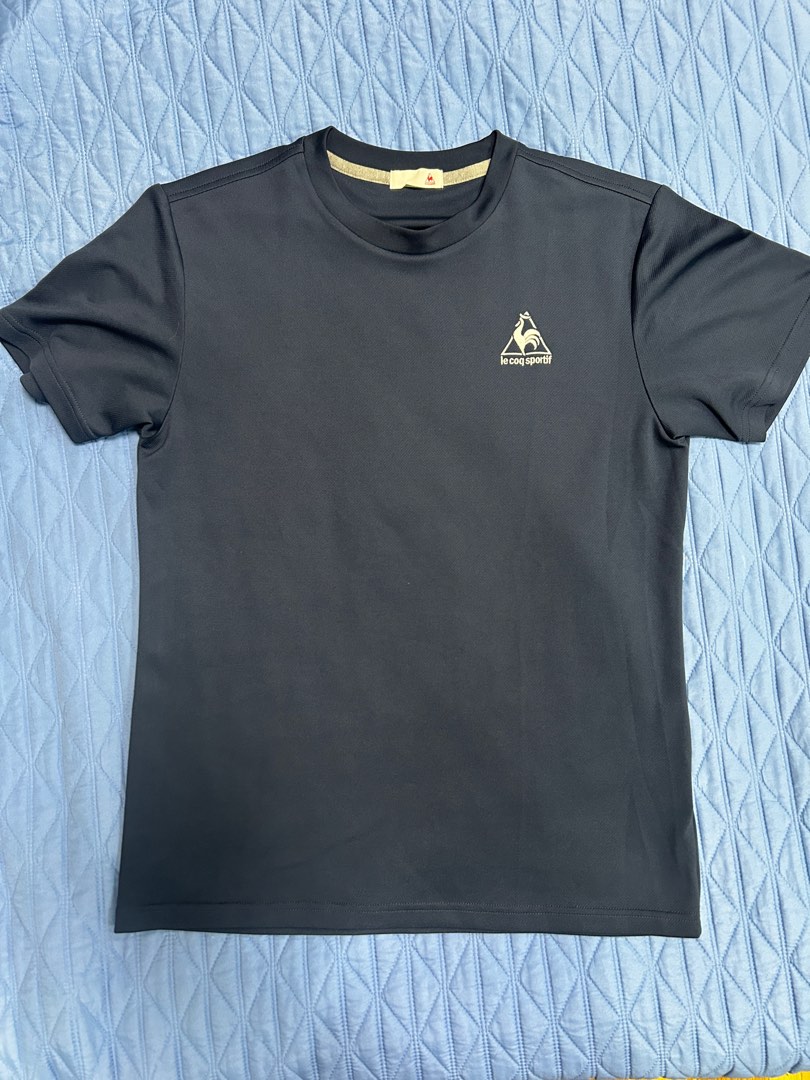 Le Coq Sportif Drifit Tee Men s Fashion Tops Sets Tshirts Polo Shirts on Carousell