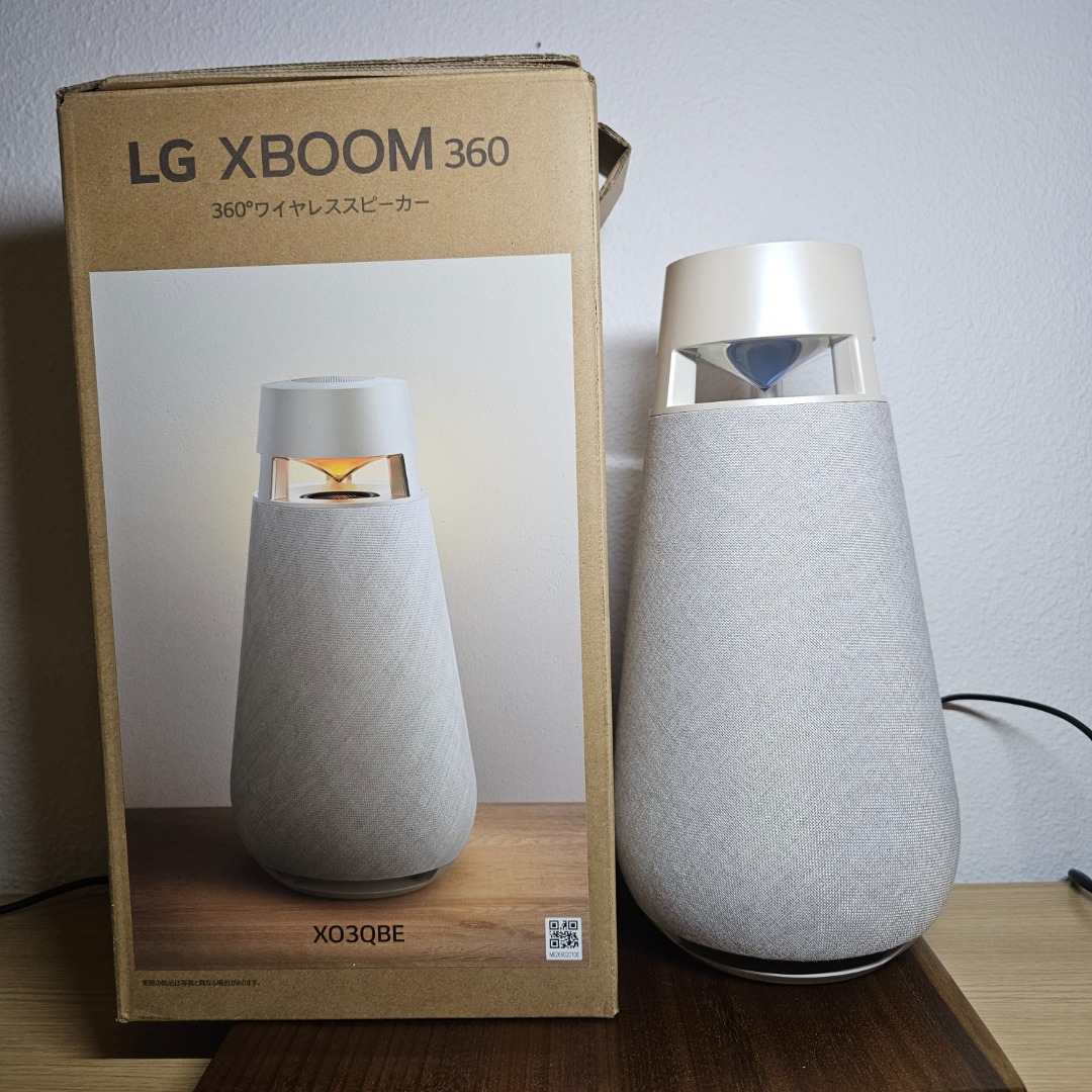 LG 360°サウンド ワイヤレススピーカー XBOOM 360 XO2TBK LG XBOOMLG