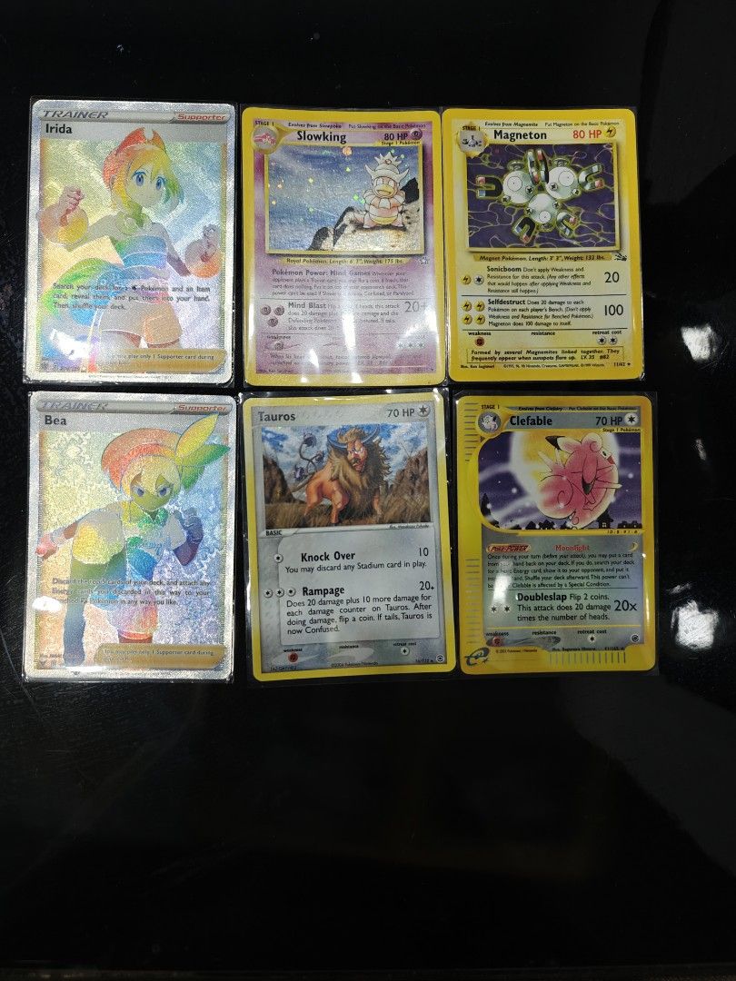 Looking for a trade! Vintage holo Pokemon cards and Rainbow rare trainers,  Bulletin Board, Looking For on Carousell