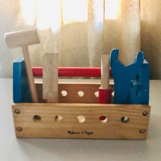 Melissa & Doug Wooden Tool Kit/ Box