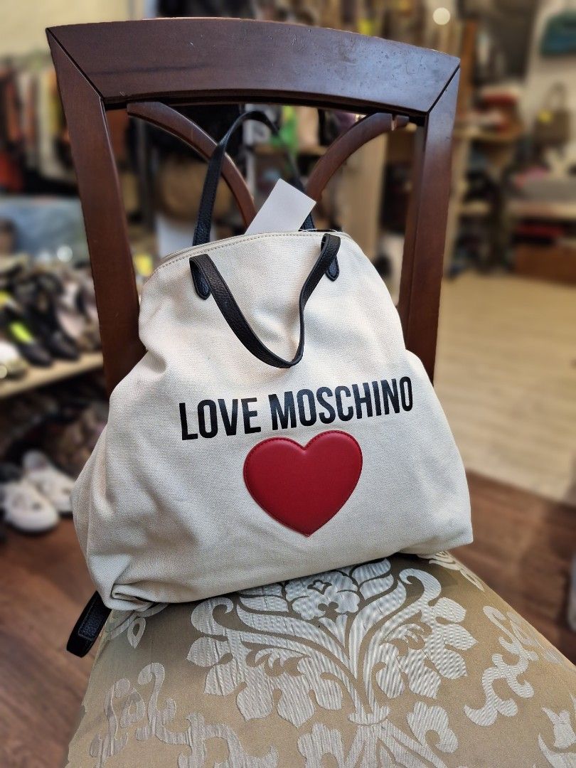 Moschino canvas bag 2025