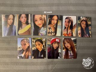 NewJeans Photocards