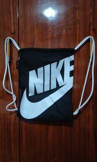 Nike Heritage Gymsac Gym Sports Yoga Lightweight Bag With Drawcord Training Sack