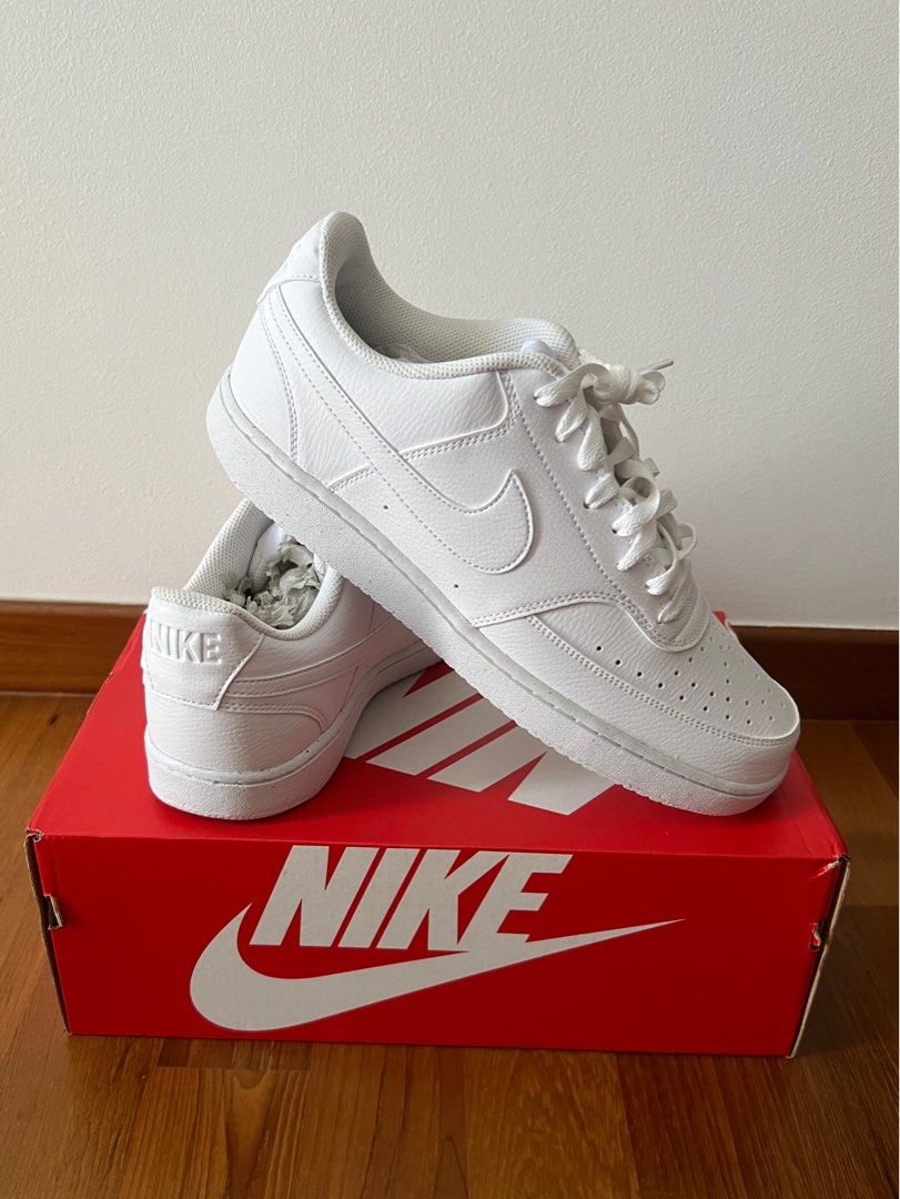 NIKE Men s Court Vision Low Next Nature in White US 12