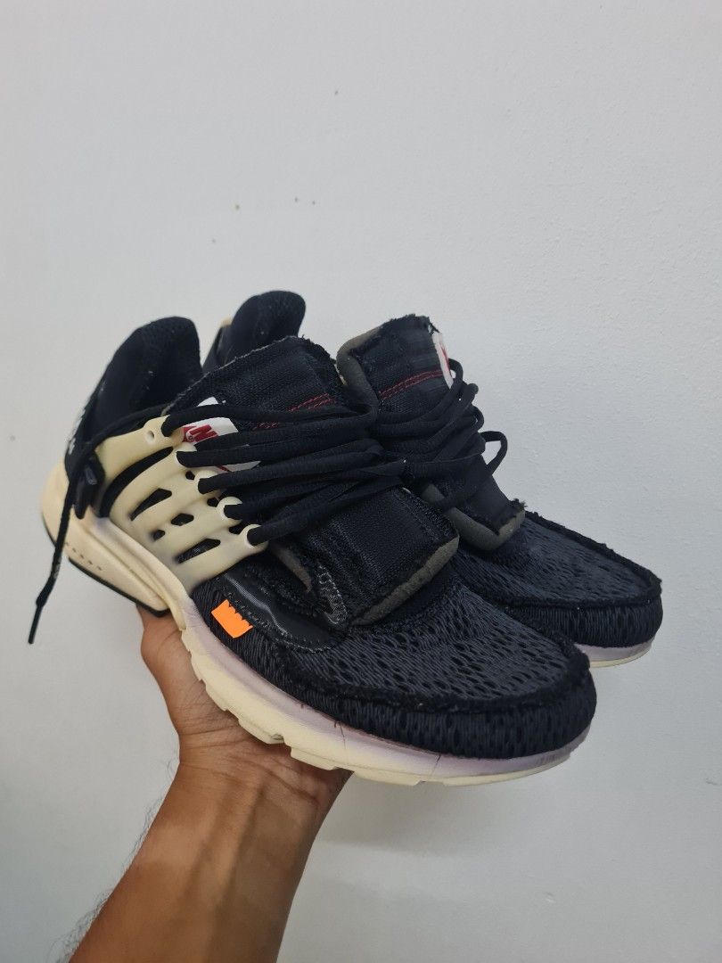 Nike Presto Off White 9.5 UK Men s Fashion Footwear Sneakers on Carousell