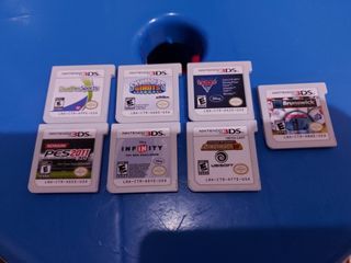 Nintendo 3ds 7 pcs games  1500