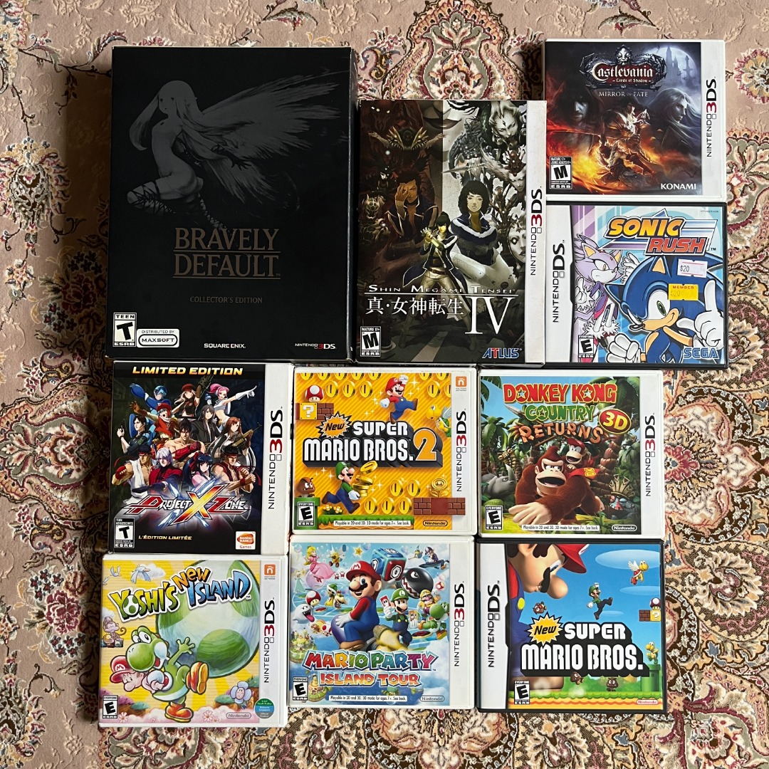 Nintendo DS & 3DS Games, Video Gaming, Video Games, Nintendo on Carousell