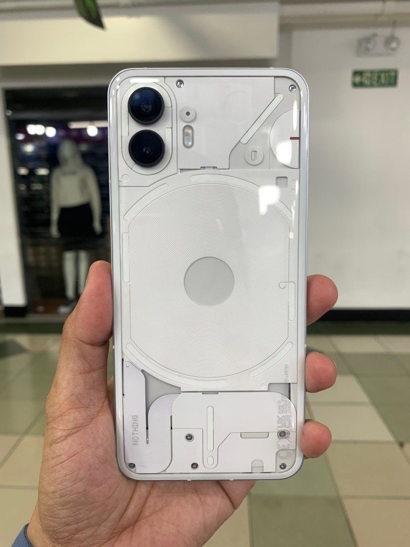 Nothing Phone 2 (12/256gb) (Category: Android Others) located in Manila. Submitted by arzillah (Listing ID 1301990864, Image 1). Description: Nothing phone 2 12/256gb Factory unlock Snapdragon With box,cable and free cases Slightly use No dents No scratches No issues All working Open for COD/COP + SF Manila area (sameday delivery) Province area (via LBC) required DP to avoid cancellations Physical store: Greenhills Shopping Center, 2ndfloor, stal