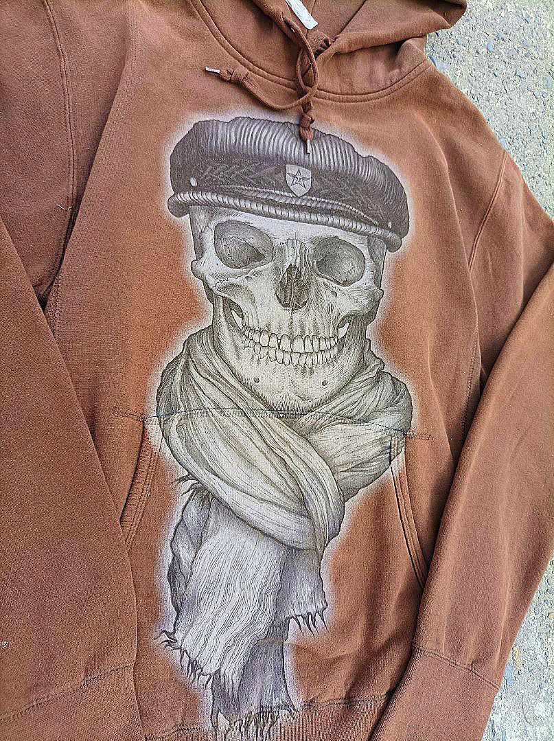 Obey skull hoodie hotsell