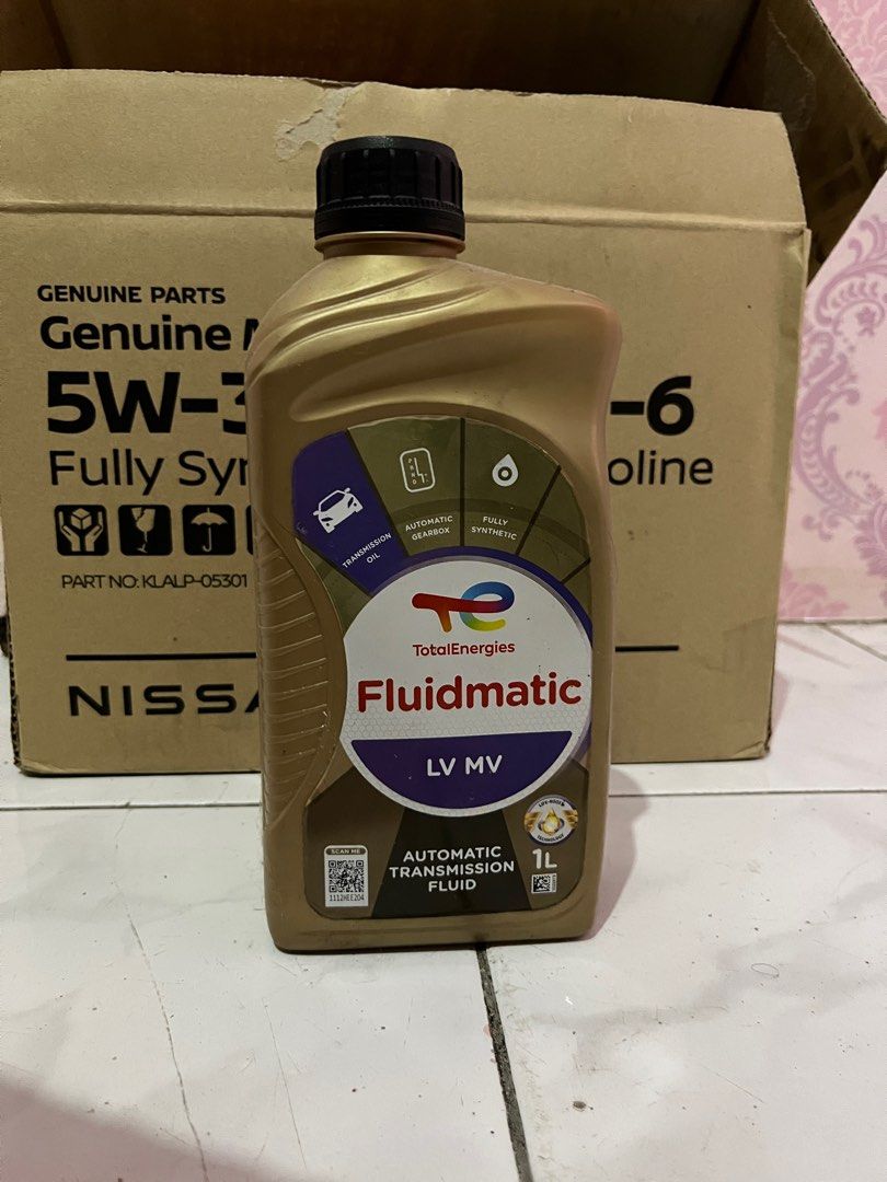 Oli TOTAL Fluidmatic LV MV DEX 6 VI Dextron 6 Oli ATF Transmisi Gearbox ...
