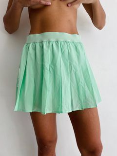 Our Recess Double Time Skirt in Mint size S