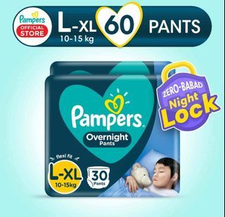 Pampers Overnight Pants L-XL