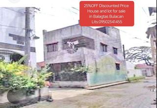 📌Panginay Balagtas Bulacan -Foreclosed House and Lot for sale!