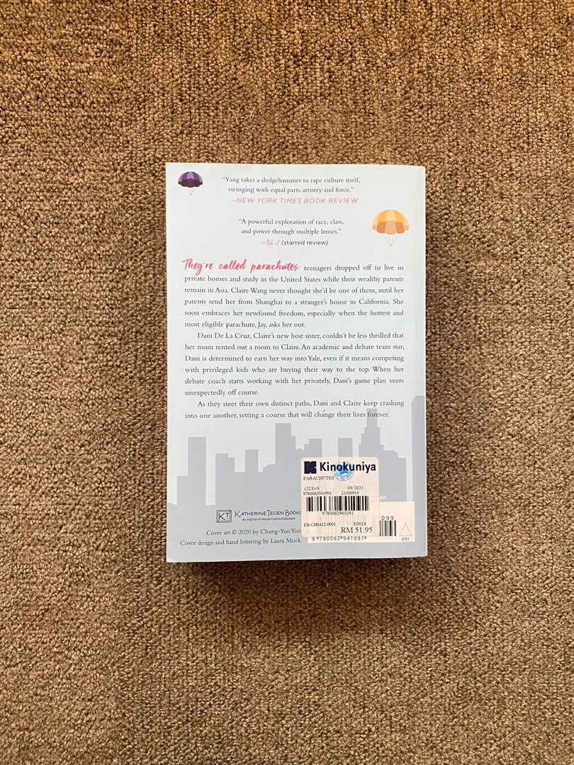 Parachutes by Kelly Yang, Hobbies & Toys, Books & Magazines, Storybooks