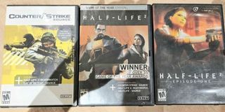 PC Counter-Strike Source Half-life 2 HL 2 episode one 1  Counterstrike CS counter strike Halflife half life valve FPS first person shooter Gaming games CD DVD